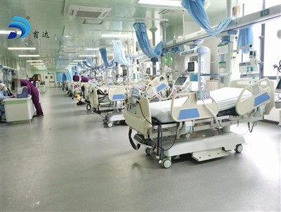 Tempat Tidur Rumah Sakit Tujuh Fungsi ICU FG-5 Selesai Pemasangan di Rumah Sa...