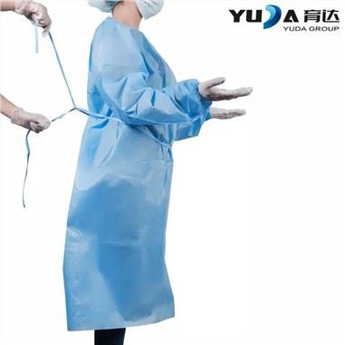Pakaian Pelindung Tubuh Gaun Non Woven